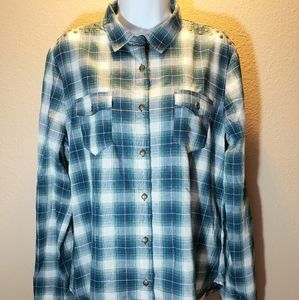Selena Gomez flannel shirt
